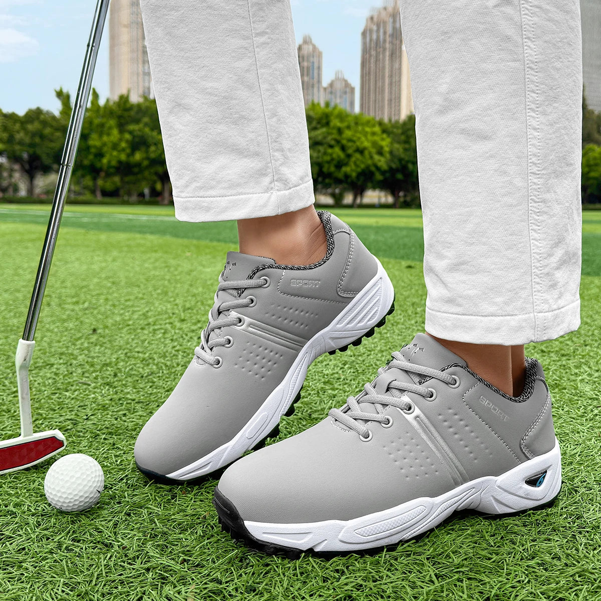 Golf Shoes Men Comfortable Walking Golfing Sneakers Professional Footwears for Golfing Outdoor