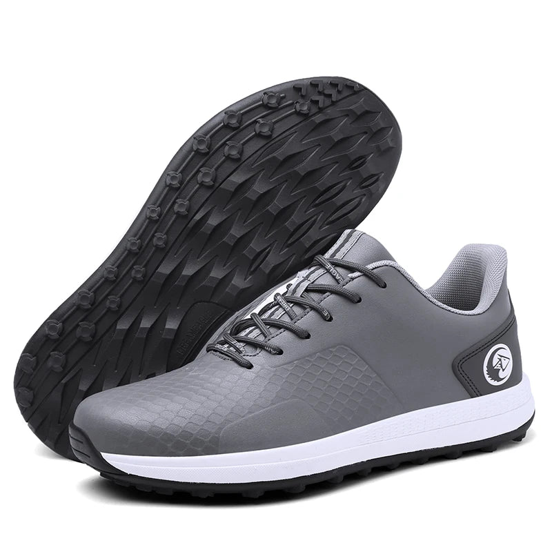 Professional Luxury Golf Shoes Outdoor Waterproof Non-Slip Golf Sneakers Men Casual Athletic Golfer Footwear Golfing Sport Shoes