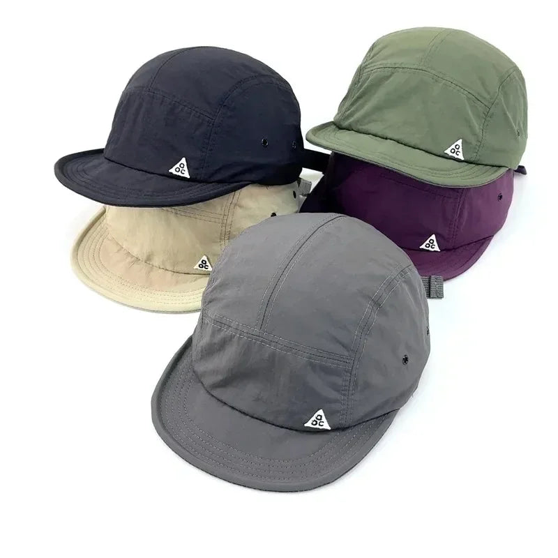 1PC Short Brim Golf Baseball Cap Quick-Dry Lightweight UPF50+ Unisex Sports Running Hat for Men Outdoor Sun Protection