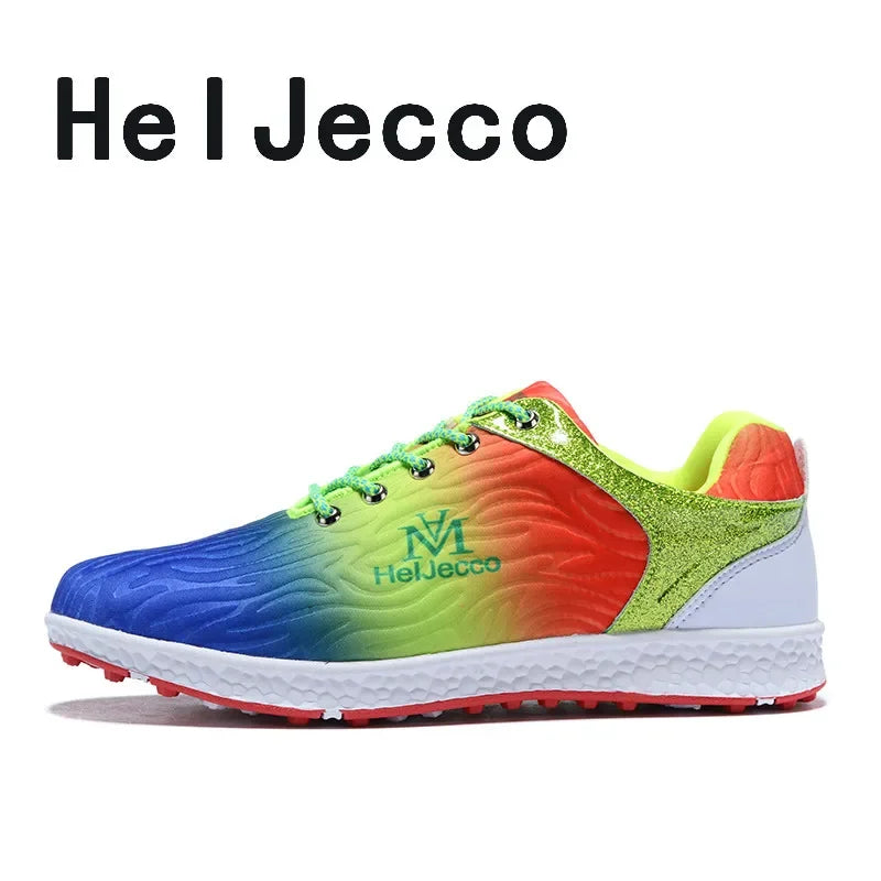 2025 New Golf Shoes Women Comfortable Golf Sneakers Outdoor Walking Foot wears Anti Slip Lady Athletic Sneakers