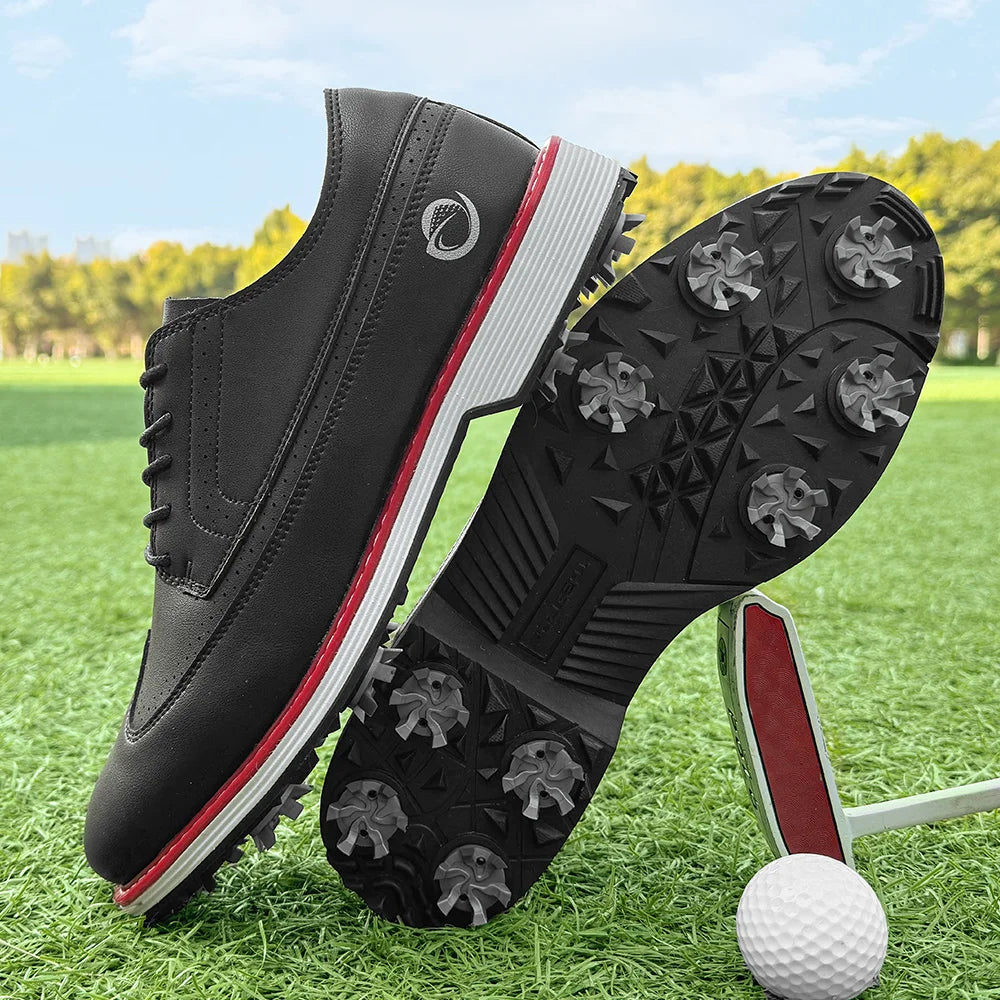 Professional  Golf Shoes for Men Anti Slip Spikes Golf Shoe Man Big Size 47 48