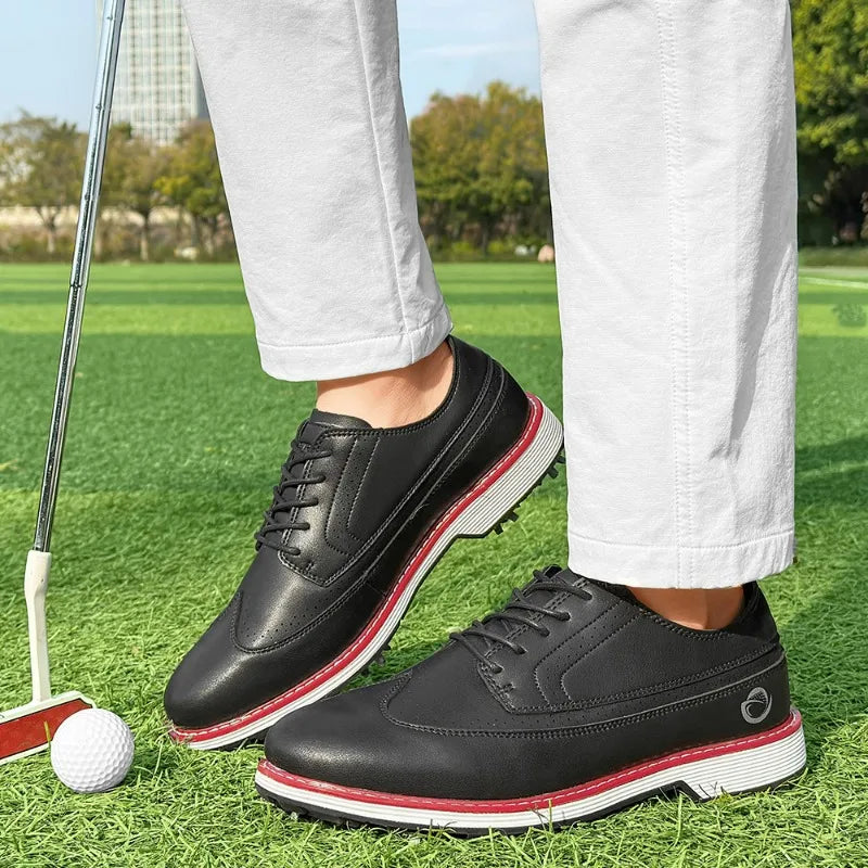 Professional  Golf Shoes for Men Anti Slip Spikes Golf Shoe Man Big Size 47 48