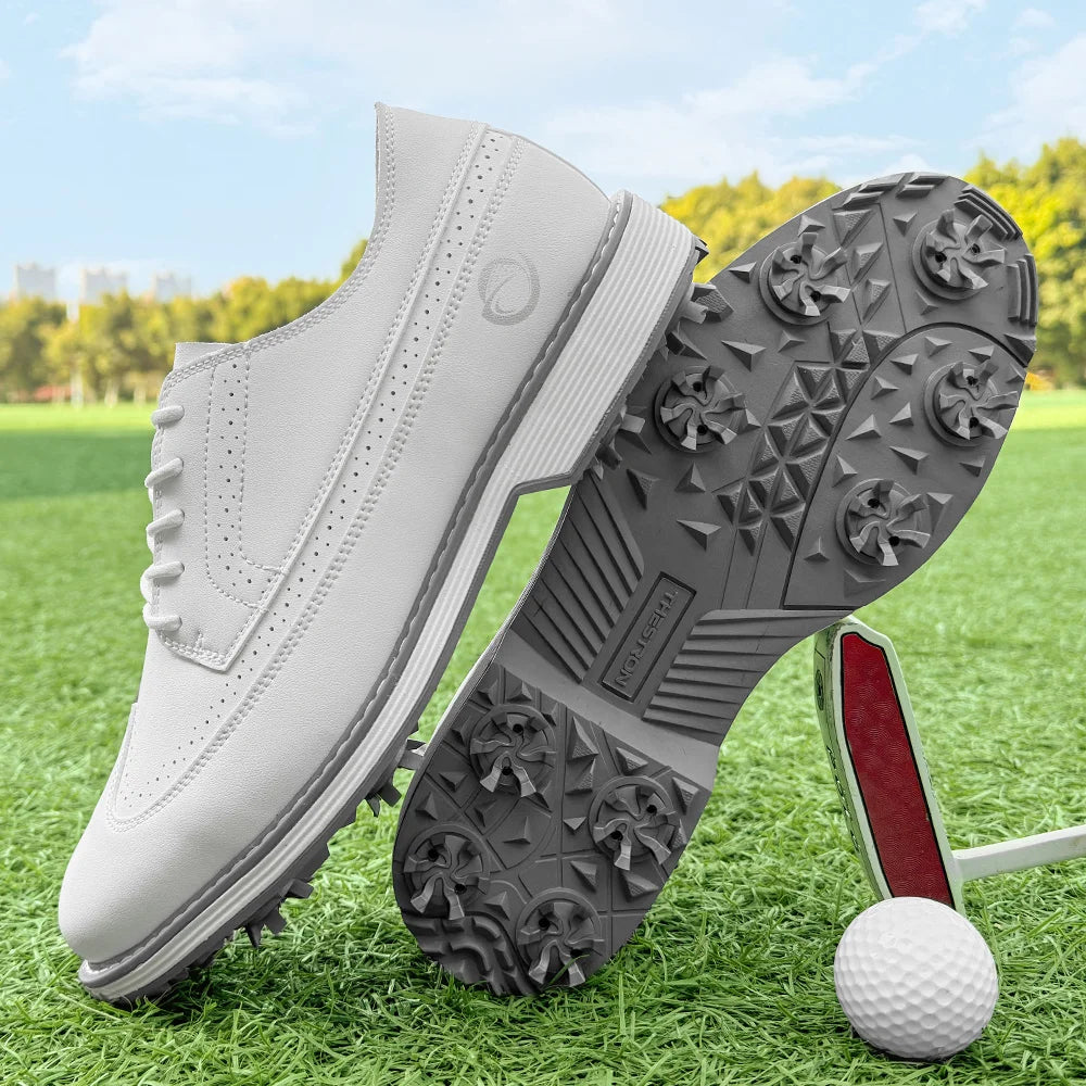 Professional  Golf Shoes for Men Anti Slip Spikes Golf Shoe Man Big Size 47 48