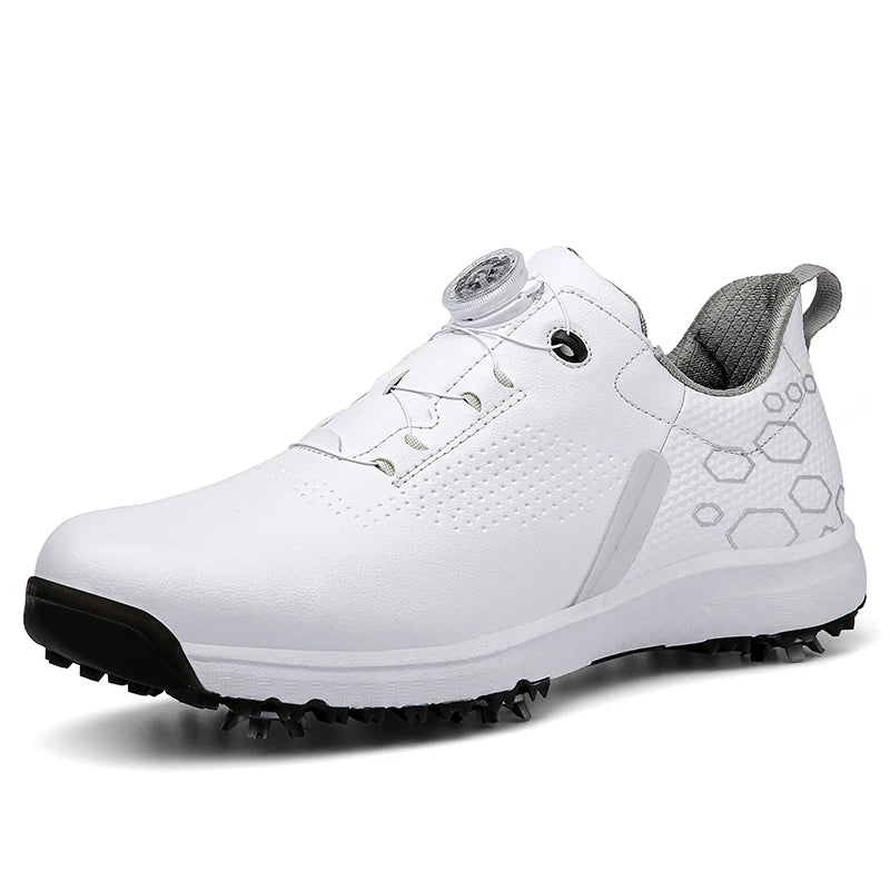 Waterproof Breathable Golf Sneakers Men Spikeless Sports Shoes Walking Outdoor Sport Golfing Footwear