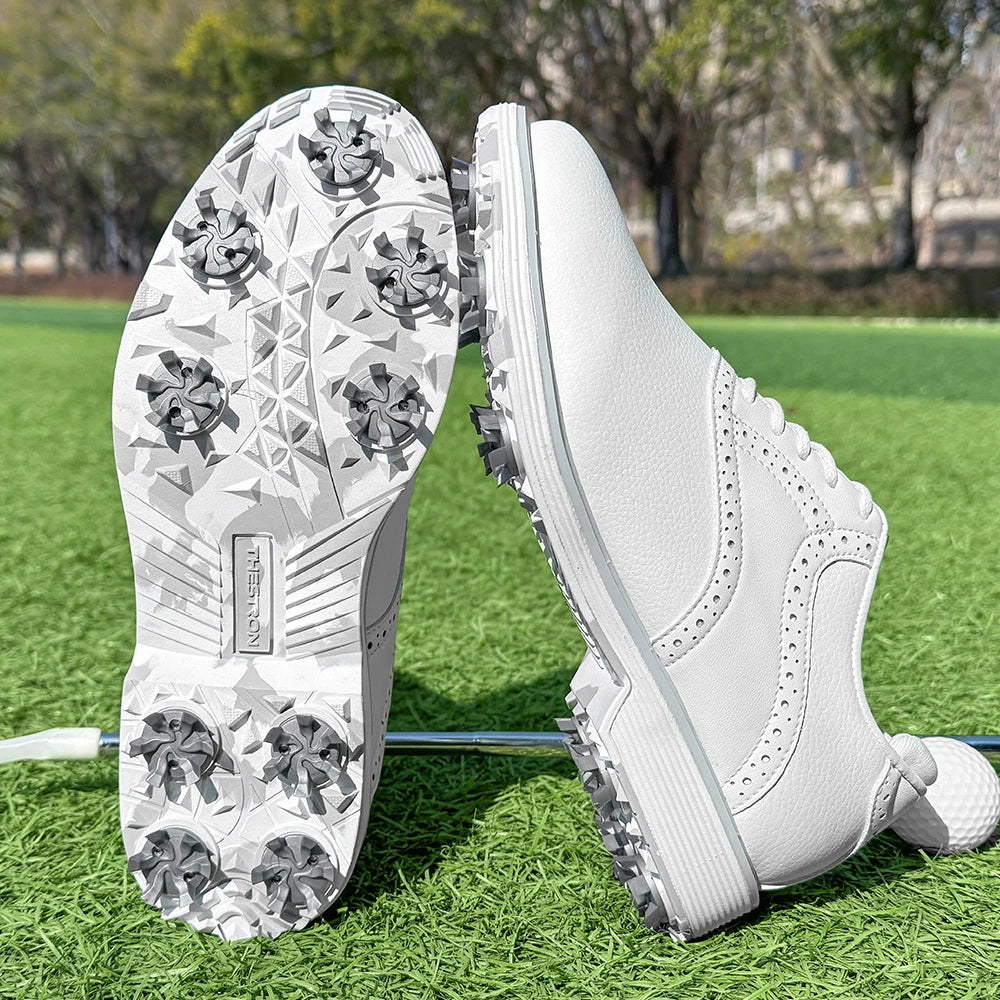 New Luxury Men Golf Shoes Non Slip Breathable Training Golfing Footwears Exercise Gym Sneakers