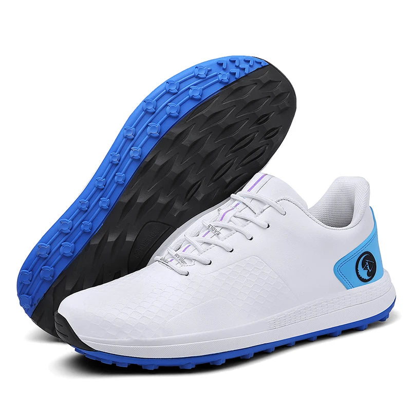 Professional Luxury Golf Shoes Outdoor Waterproof Non-Slip Golf Sneakers Men Casual Athletic Golfer Footwear Golfing Sport Shoes