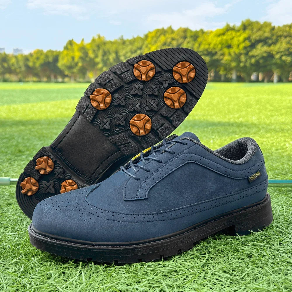 Men Golf Shoes Anti Slip Golf Footwears Comfortable Walking Golfing Sneakers Exercise