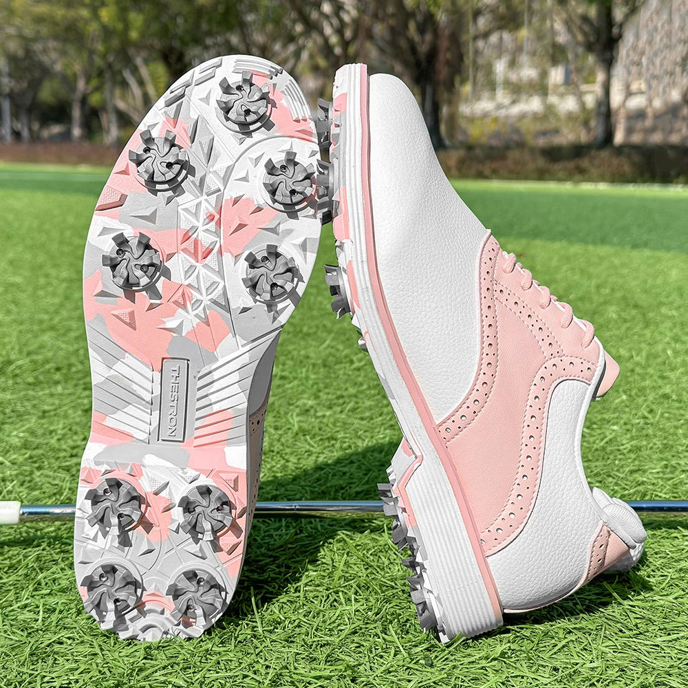 New Luxury Men Golf Shoes Non Slip Breathable Training Golfing Footwears Exercise Gym Sneakers