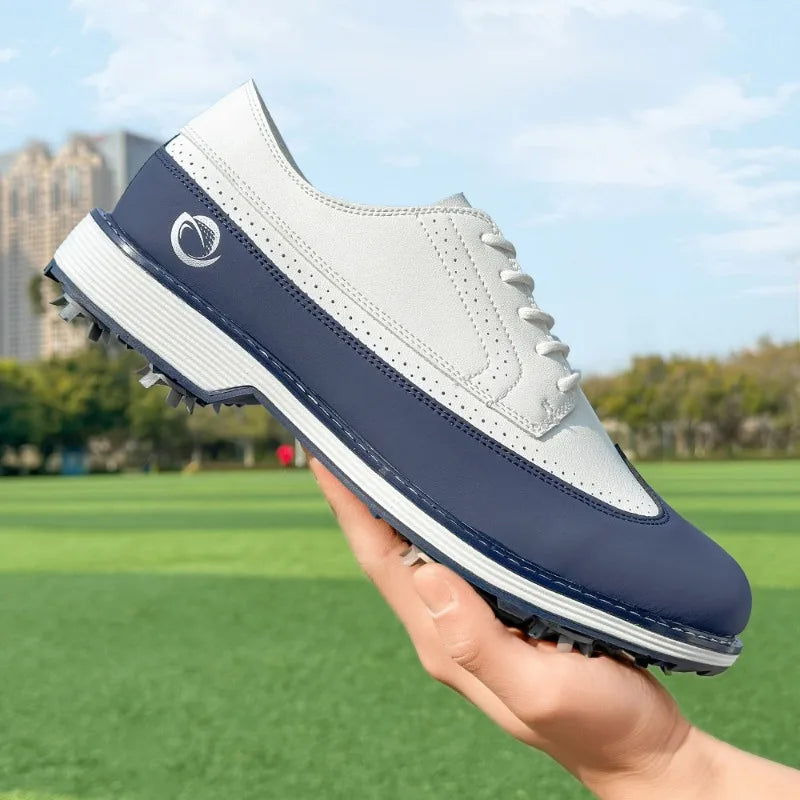 Professional  Golf Shoes for Men Anti Slip Spikes Golf Shoe Man Big Size 47 48