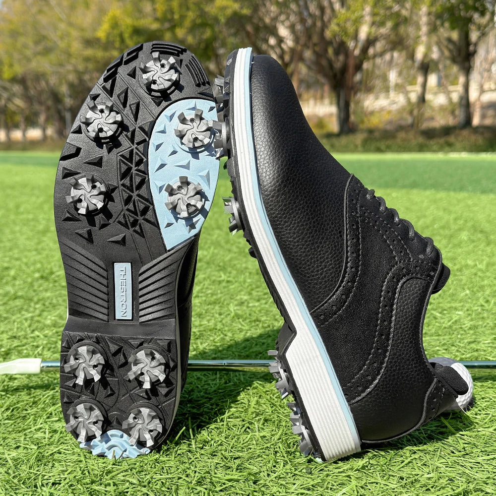 New Luxury Men Golf Shoes Non Slip Breathable Training Golfing Footwears Exercise Gym Sneakers