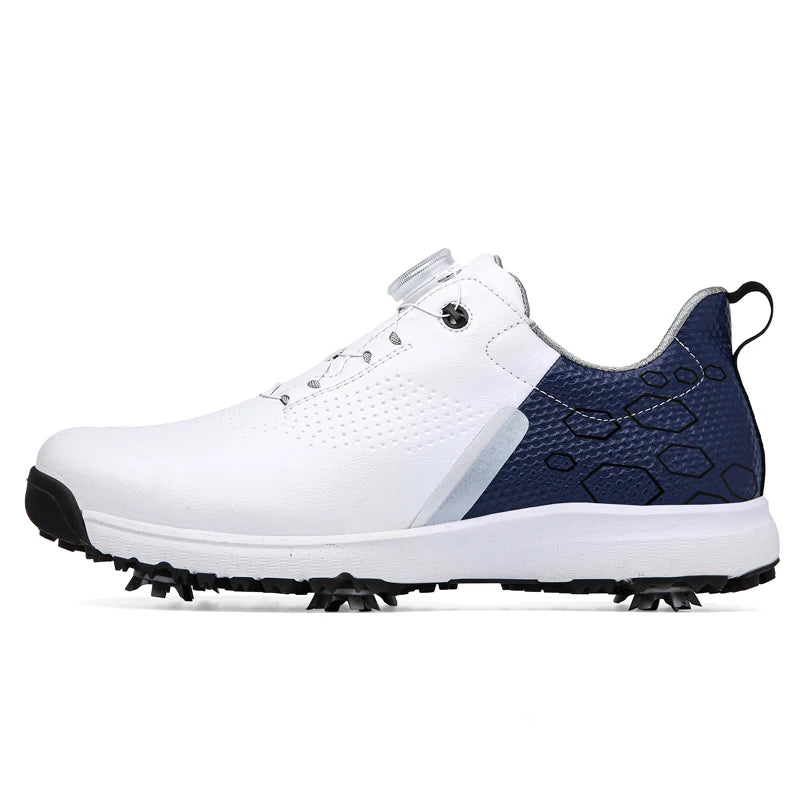 Waterproof Breathable Golf Sneakers Men Spikeless Sports Shoes Walking Outdoor Sport Golfing Footwear